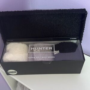 Nwt Hunter super soft boot socks boxed set